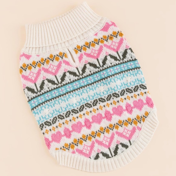 Spring Flowers DOG SWEATER - Picture 2 of 6